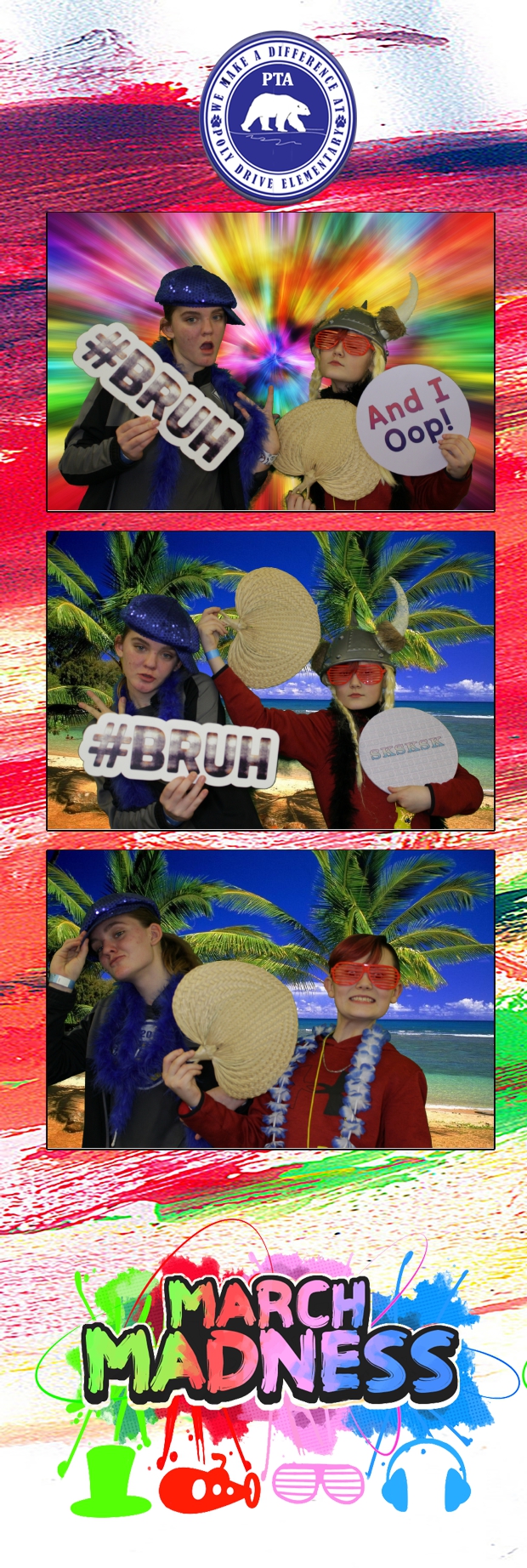 Poly Drive Elementary March Madness Carnival | View more photos from the event at gallery.photoboothbillings.com/u/PhotoBoothBillings/Poly-Drive-Elementary-March-Madness-Carnival